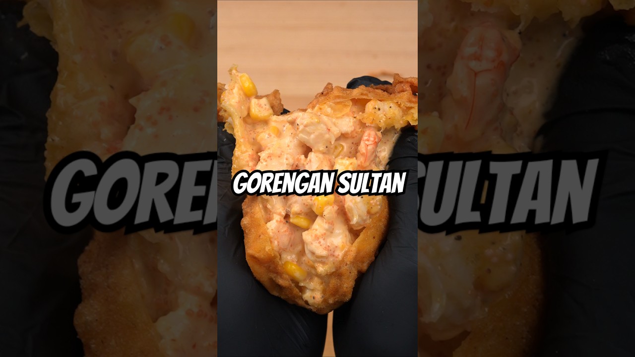 The rich spring roll that's trending on TikTok (Gorengan Sultan)