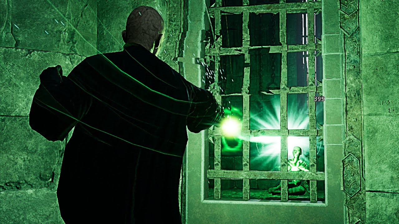 Killing Prisoner of Azkaban as VOLDEMORT with Avada Kedavra in Hogwarts Legacy
