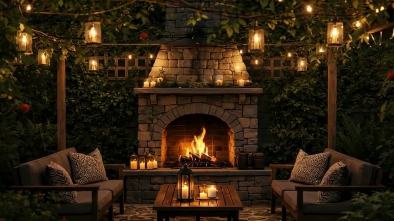 Cozy Folklore Quiet Space 🔥Gentle Sleep Music🔥 Deep Relaxation Smooth Jazz  Stress Relief