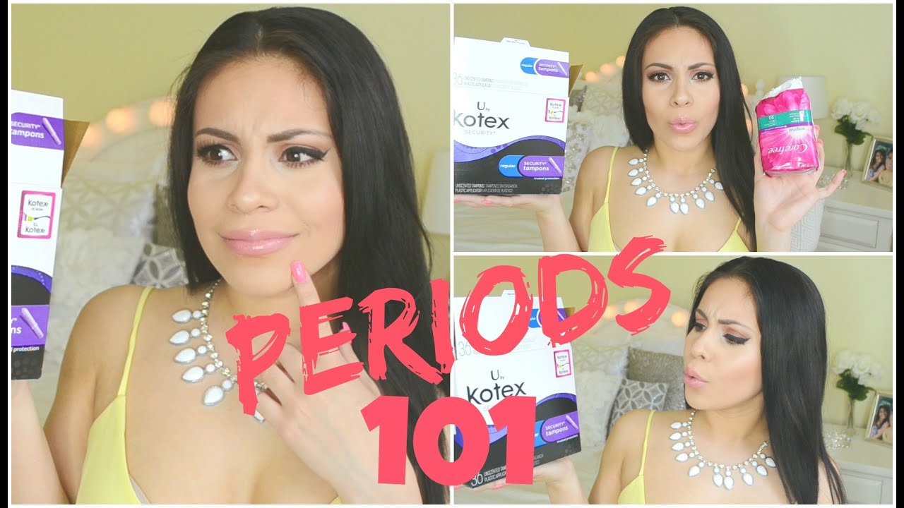 Girl Talk: Periods 101 | Tampons, Pads, + My Experience | JuicyJas