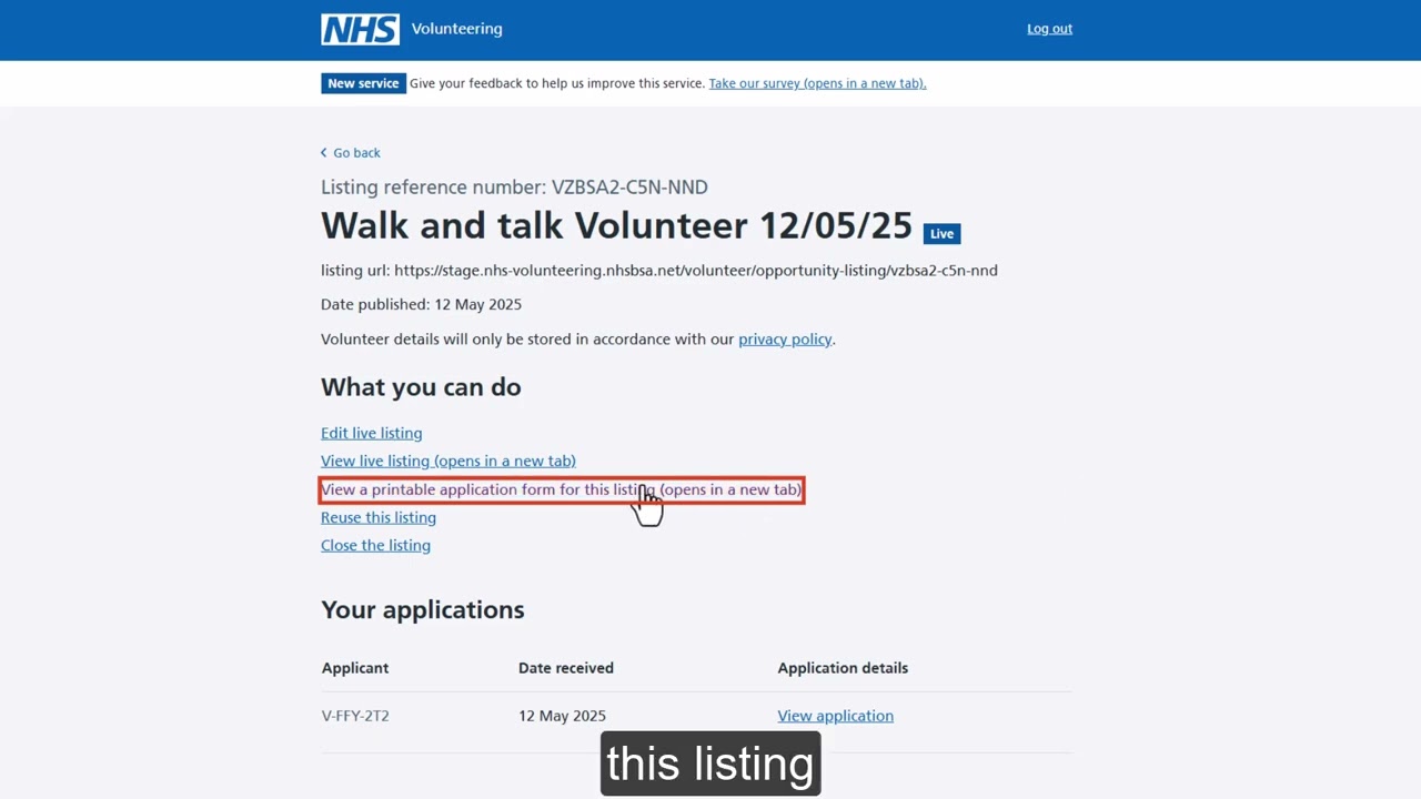 Recruiter – Manage an opportunity May 2025