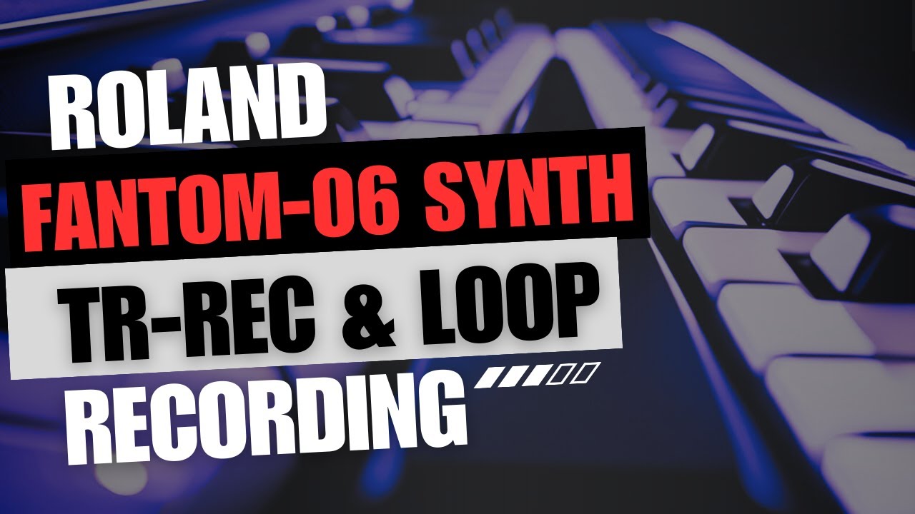 Unleash the Beat: Mastering TR-REC & Loop Sequencing on Roland Fantom-0
