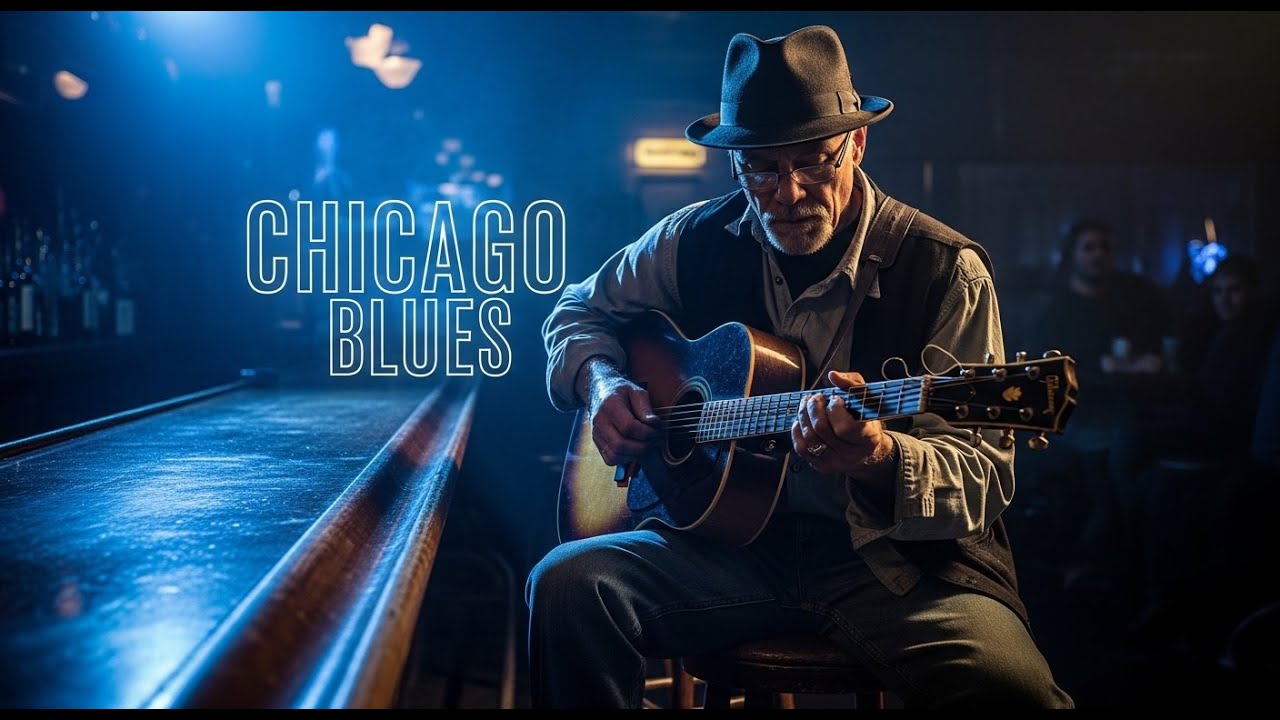Chicago Blues Midnight Mix | Emotional Slow Blues for Fading Love