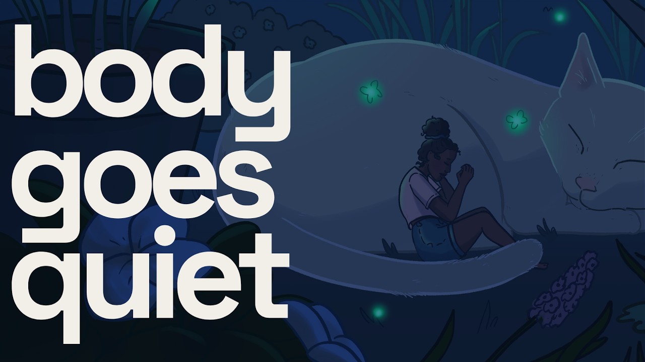 8 hours of relaxing sleepy beats / gentle rhythms for sleep & meditation with Luna & Rio 🌙😺