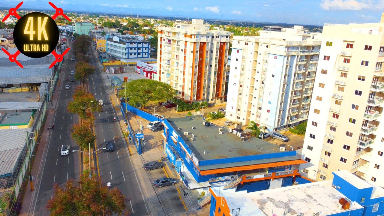 Beautiful Aerial Images of Santo Domingo north and east side 🇩🇴
