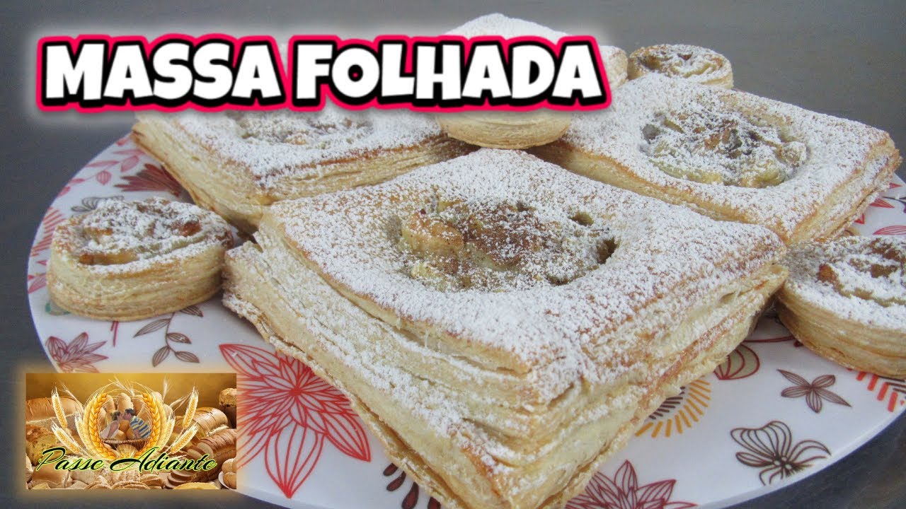 MASSA FOLHADA FÁCIL DE FAZER