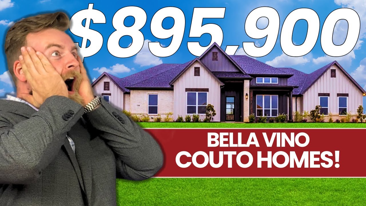 Touring Through Affordable Elegance: Couto Homes at 12000 Bella Vino, Fort Worth