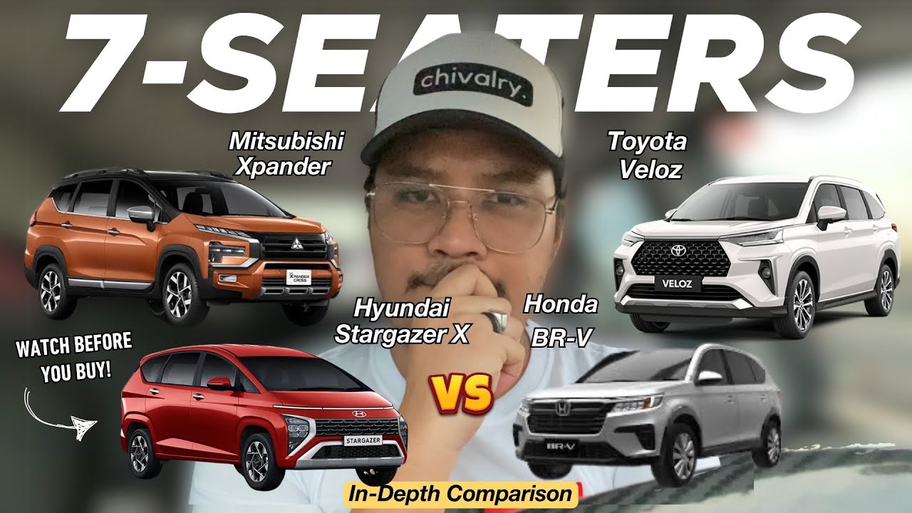 (PART 2) Which is the BEST 7-Seater? | Veloz vs. Xpander vs. BR-V vs. Stargazer