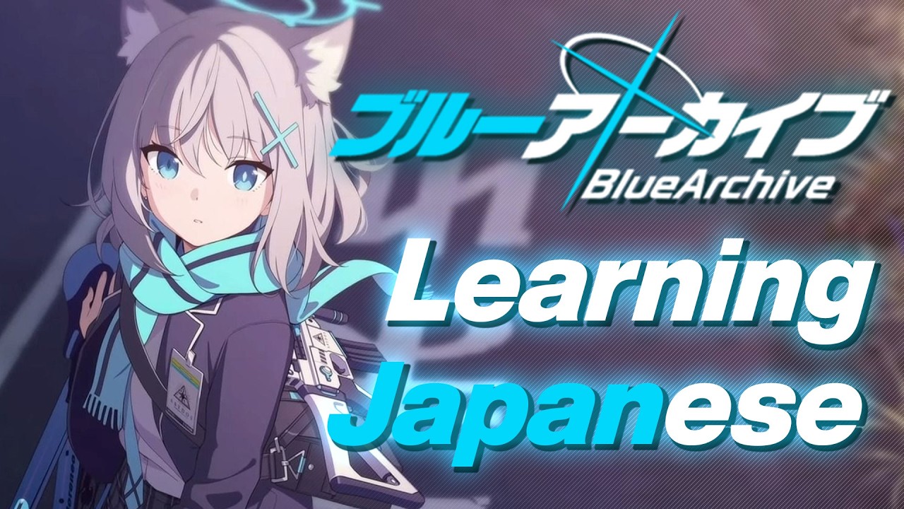 Learning Japanese with Blue Archive