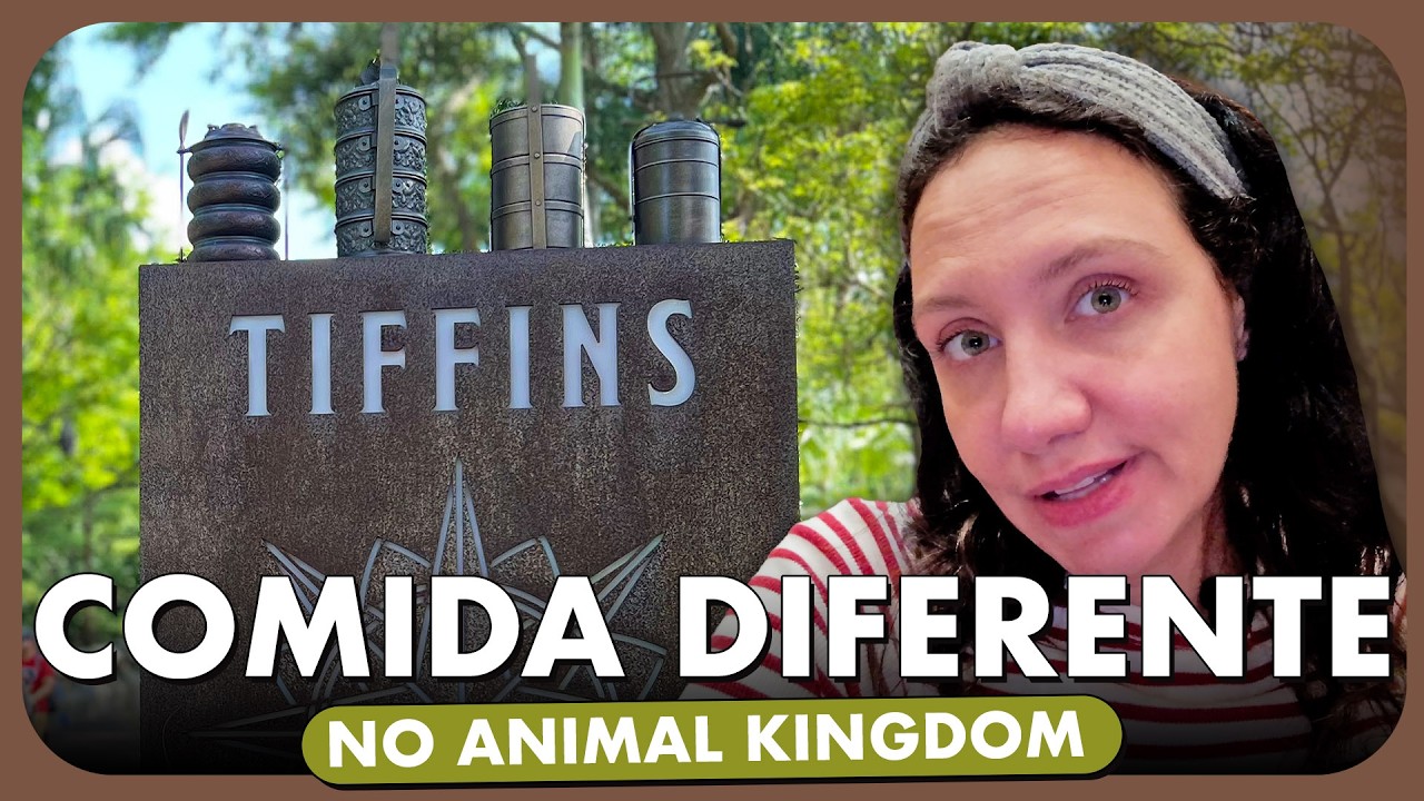 TIFFINS: O RESTAURANTE MAIS ESPECIAL DO ANIMAL KINGDOM!