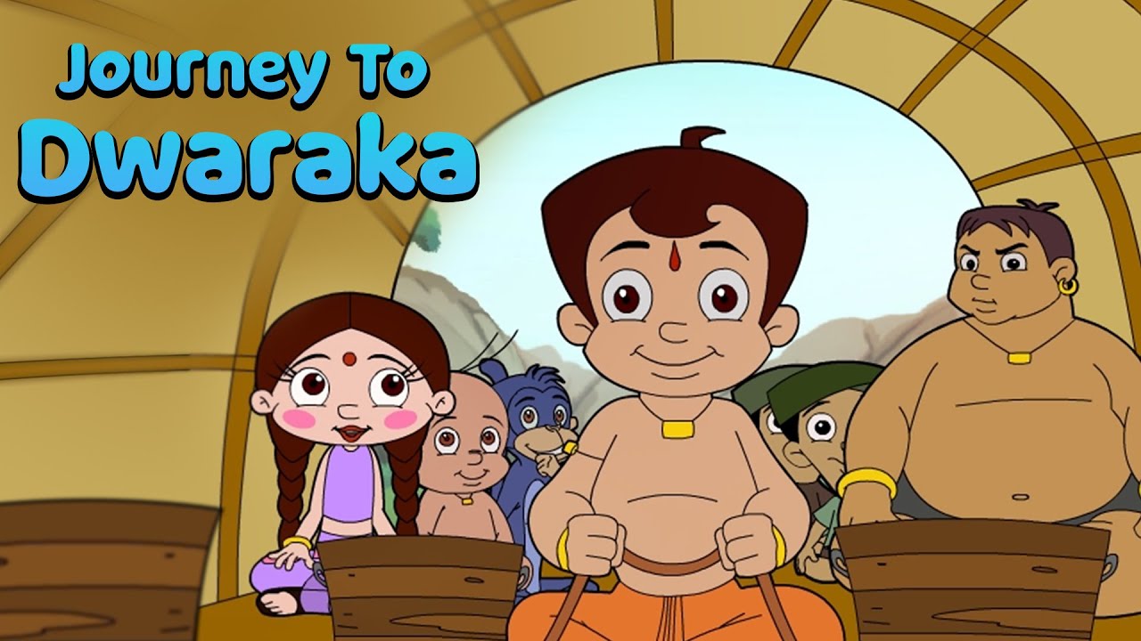 Chhota Bheem aur Krishna - Journey to Dwaraka | Cartoons for Kids in Hindi | Adventure Videos