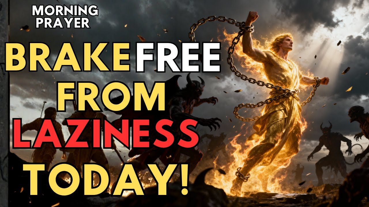 Prayer for Energy, Discipline, and Focus | Break Free from Spiritual Laziness Today.