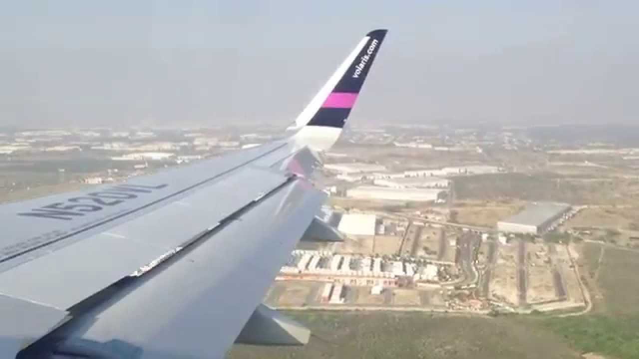 Aterrizaje en Monterrey, Volaris A320