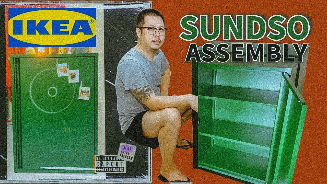 2024 Ikea Furniture - SUNDSÖ Cabinet - Assembly Build | Modern Storage Solution | 4K | Part 45