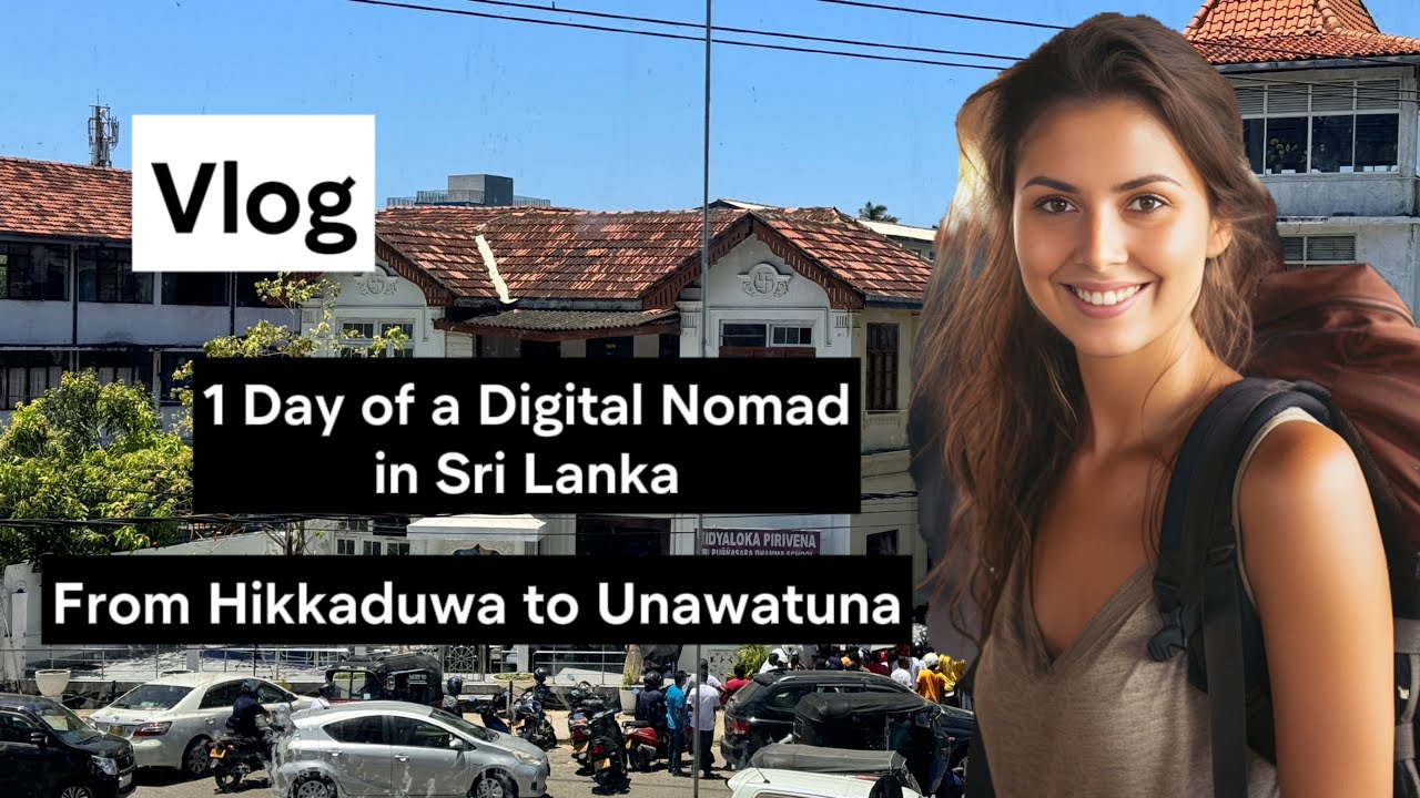 One Day of a Digital Nomad in Sri Lanka | Traveling Around the World