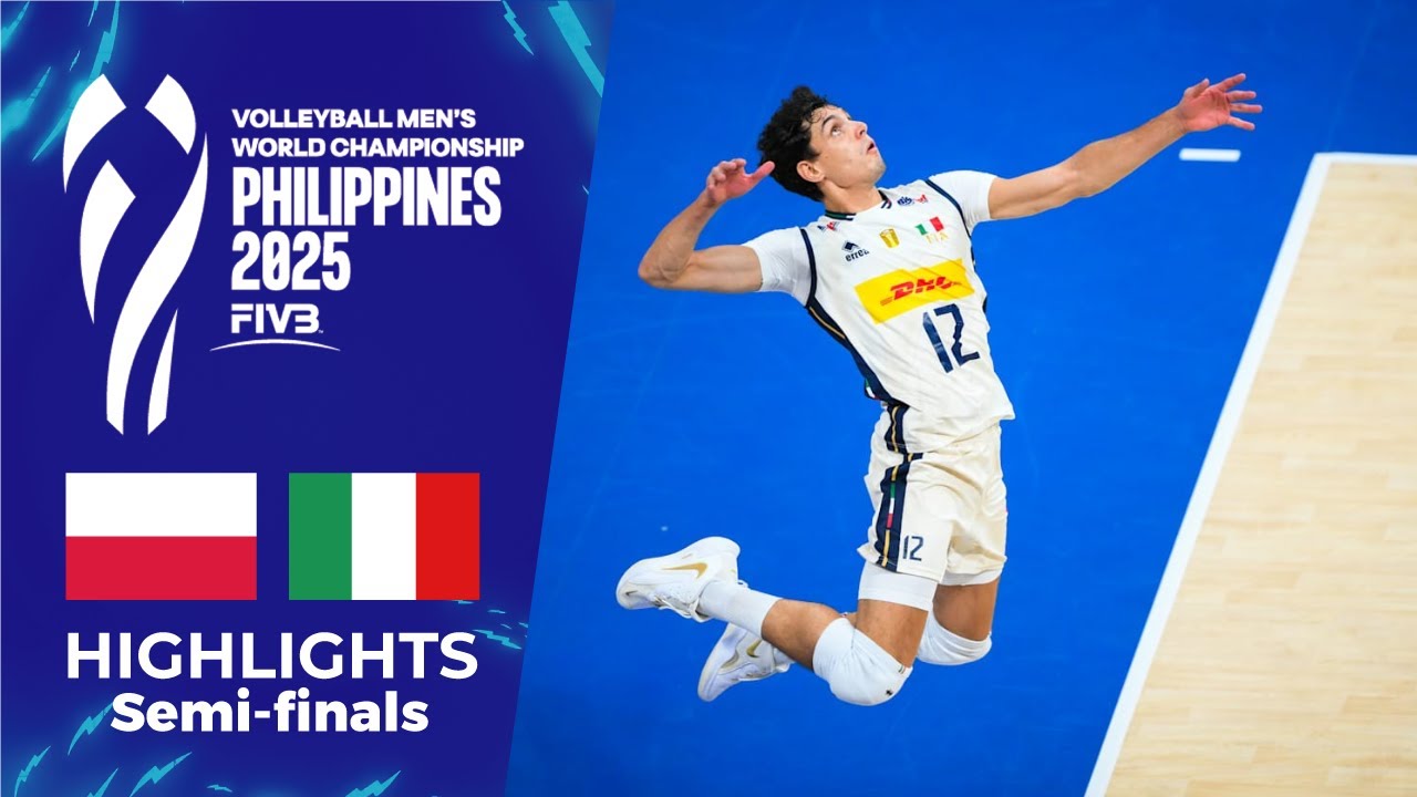 🇵🇱 POLAND vs 🇮🇹 ITALY | Highlights | Men’s Volleyball World Championship 2025 🏐🔥 [HD] [4k]