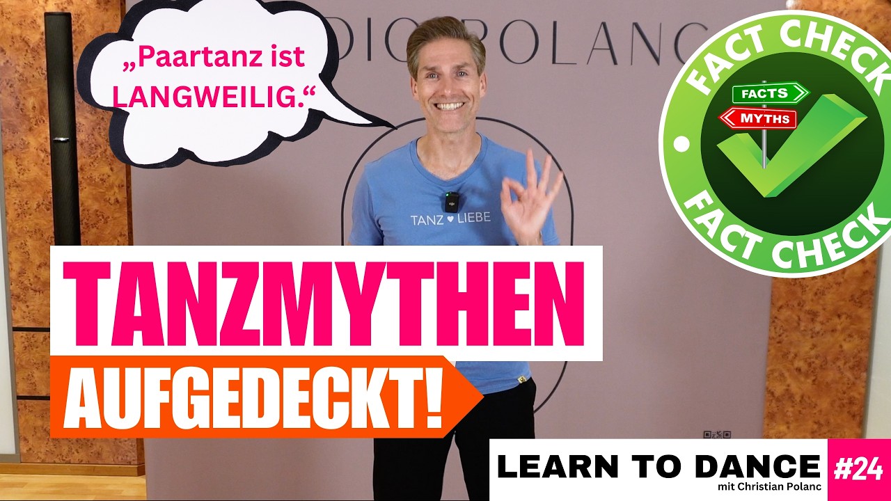 “Talent ist Pflicht?” – Die 3 größten Tanz-Mythen aufgeklärt! 💃🕺 - Learn to Dance 24