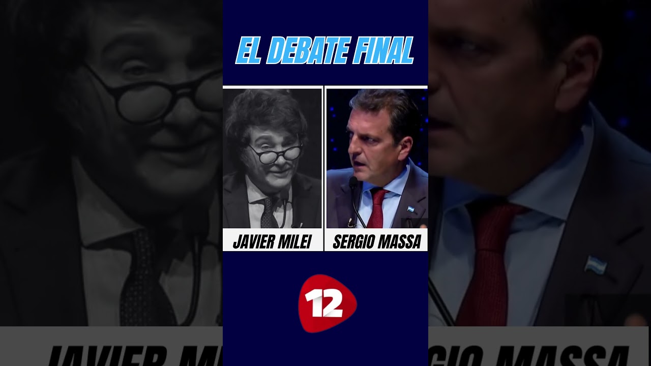 El debate final vivilo a la manera de 12noticias.tv #debate2023 #12noticias  #elecciones