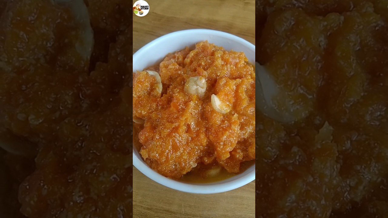 Carrot alwa/How to prepare carrot alwa/Alwa recipe/Manju's Kitchen