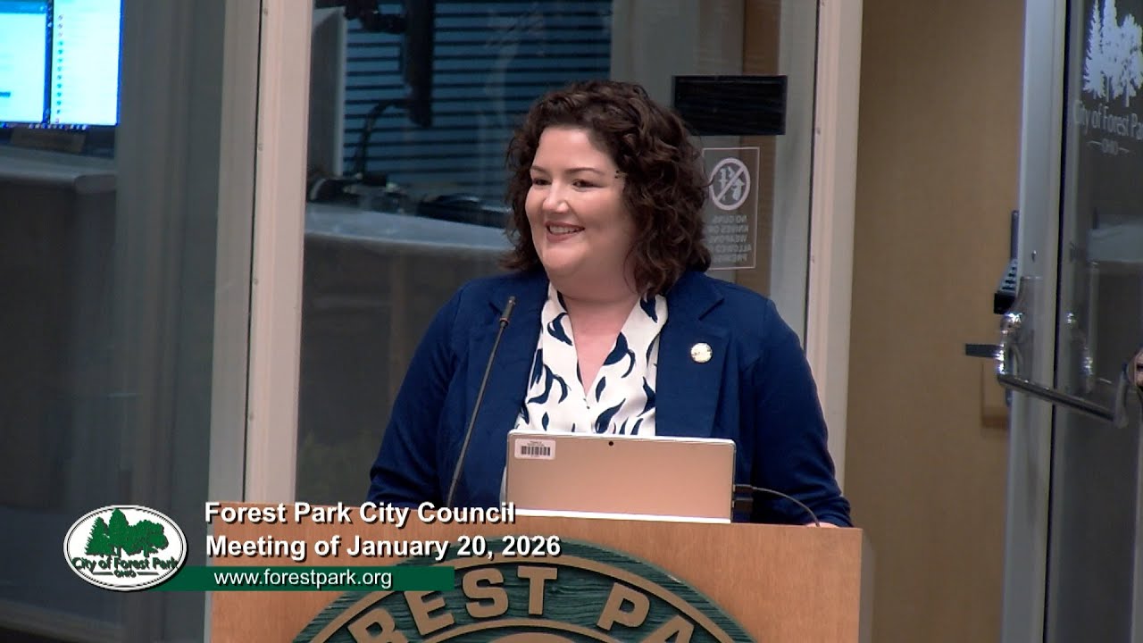 Forest Park City Council Meeting of January 20, 2026