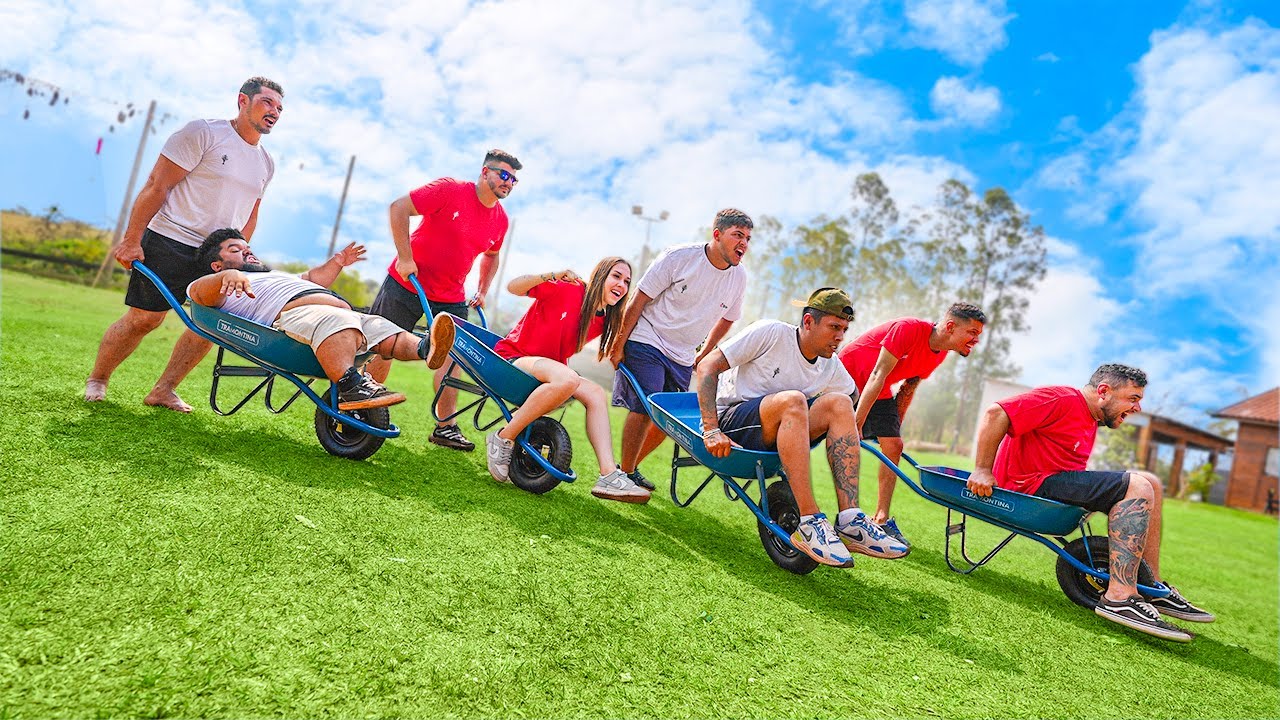 FIZ UMA CORRIDA DE CARRIOLA NA MINHA FAZENDA [EP.24]