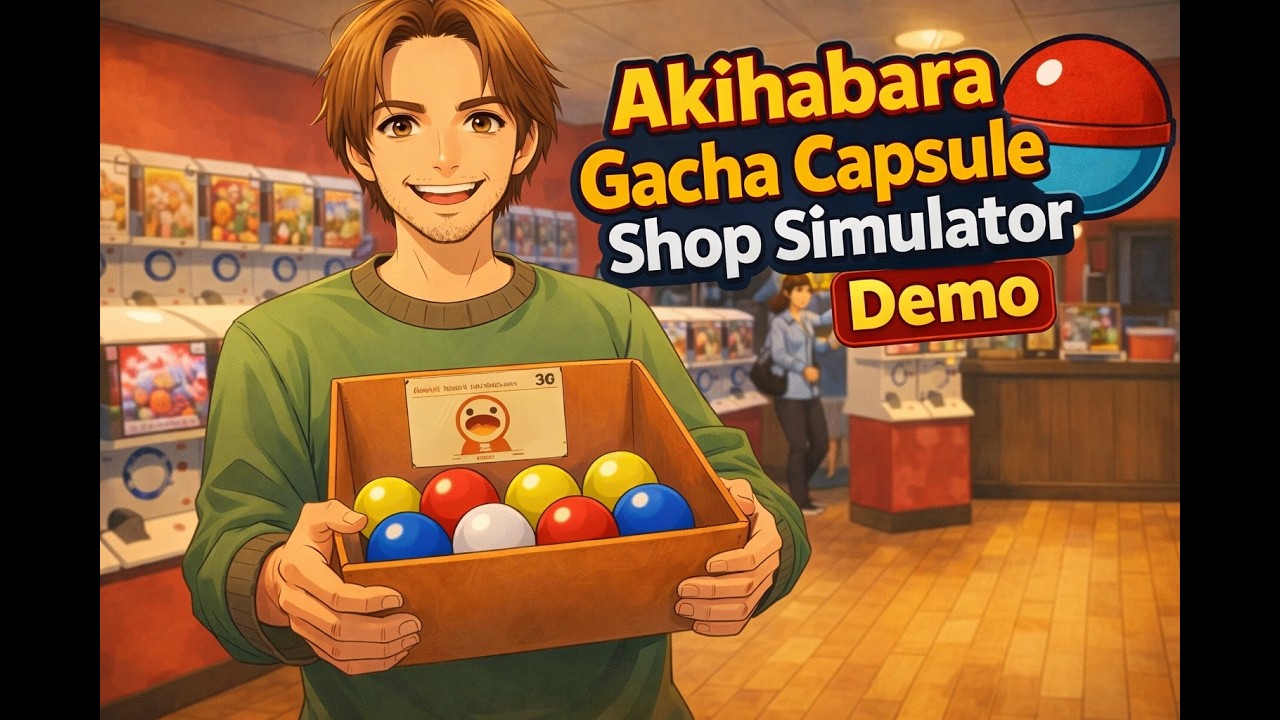 Checking Out This New Simulator Game - Gacha Capsule Simulator Demo