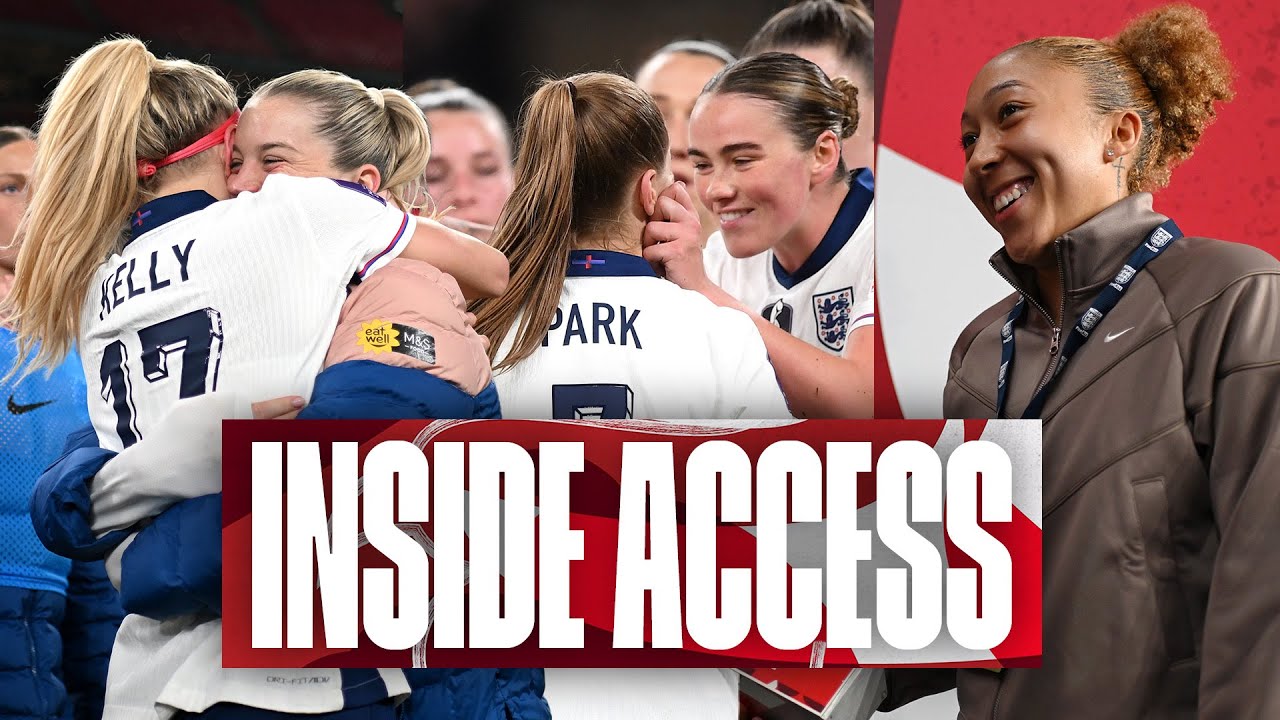 Lionesses Train At Wembley, LJ Player Of The Match & Chloe Kelly 50th Cap | Inside Access