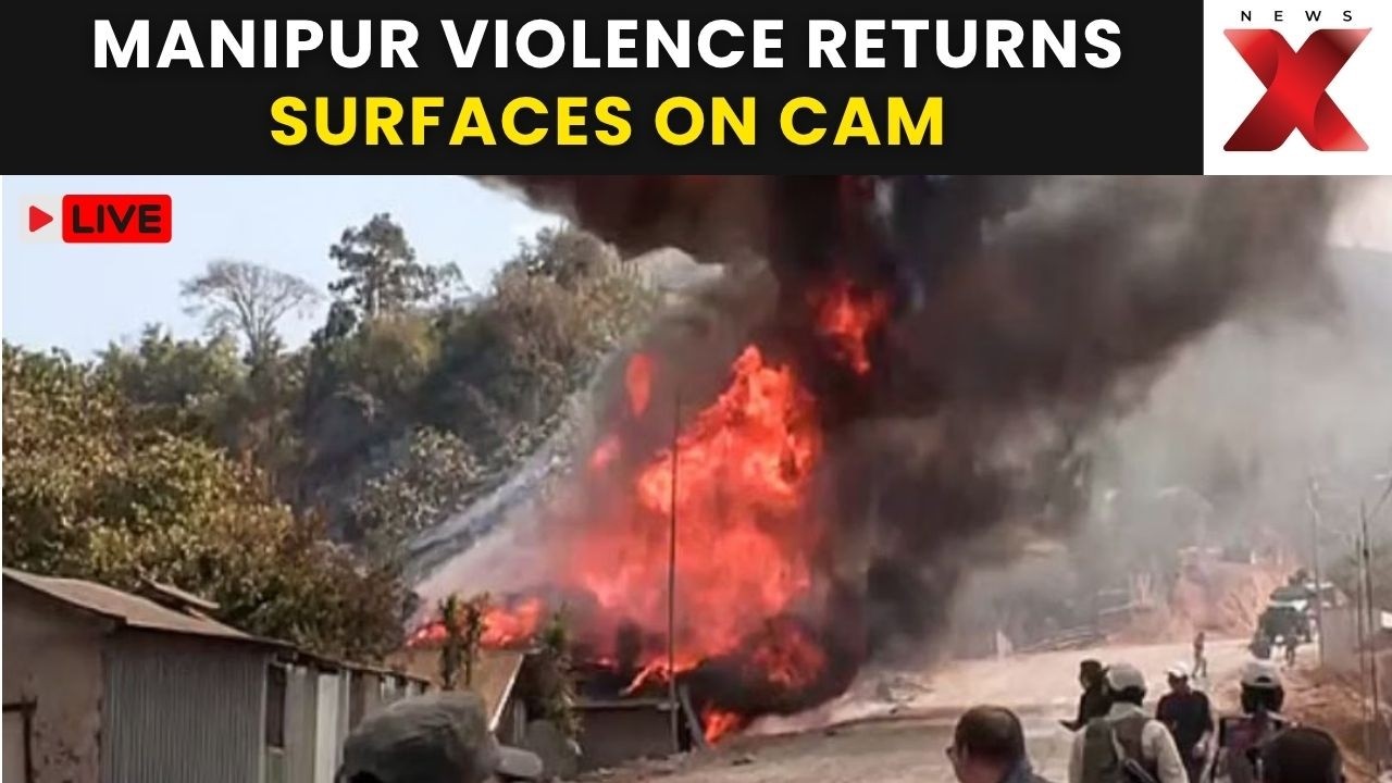 MANIPUR VIOLENCE RETURNS LIVE: Fresh Violence Stages in Region, 3 killed, 5 Injured | NewsX