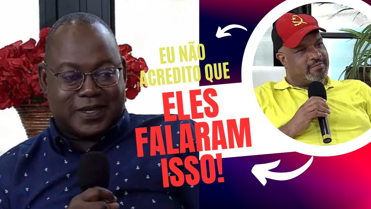 Aqueceu: Vem ver a entrevista de Vaz Kinguri e Luís Caetano comentaristas desportivos