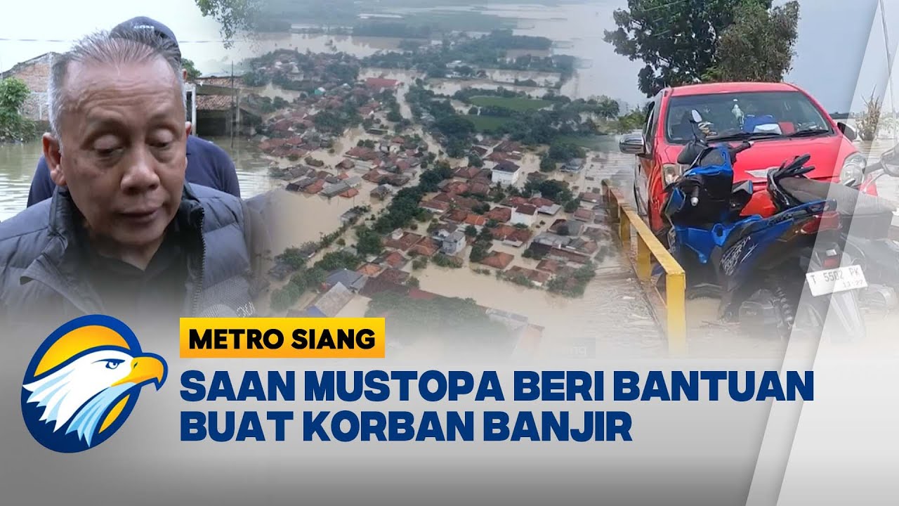 Sungai Citarum Meluap, Ribuan Rumah di Karawang Kebanjiran | Metro Siang