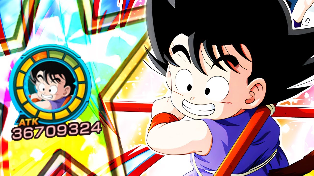 MA E' UN MURO!!! E DANNONI PURE!?! 100% AGL KID GOKU SHOWCASE LINK LVL 10! DBZ: Dokkan Battle