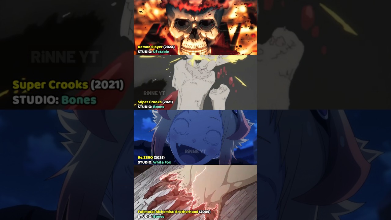 Anime with the BEST animation regeneration scene #Animation #anime #BestAnimeScenes #DemonSlayer