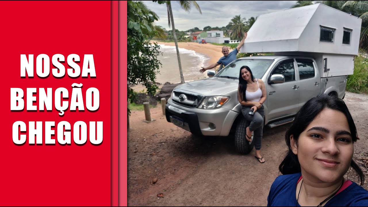 Camper na Caminhonete Hilux