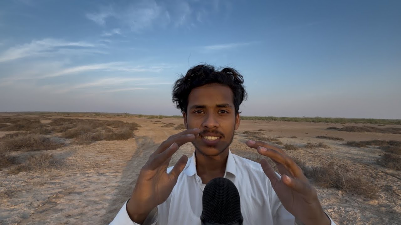 ASMR In Desert 🏜️