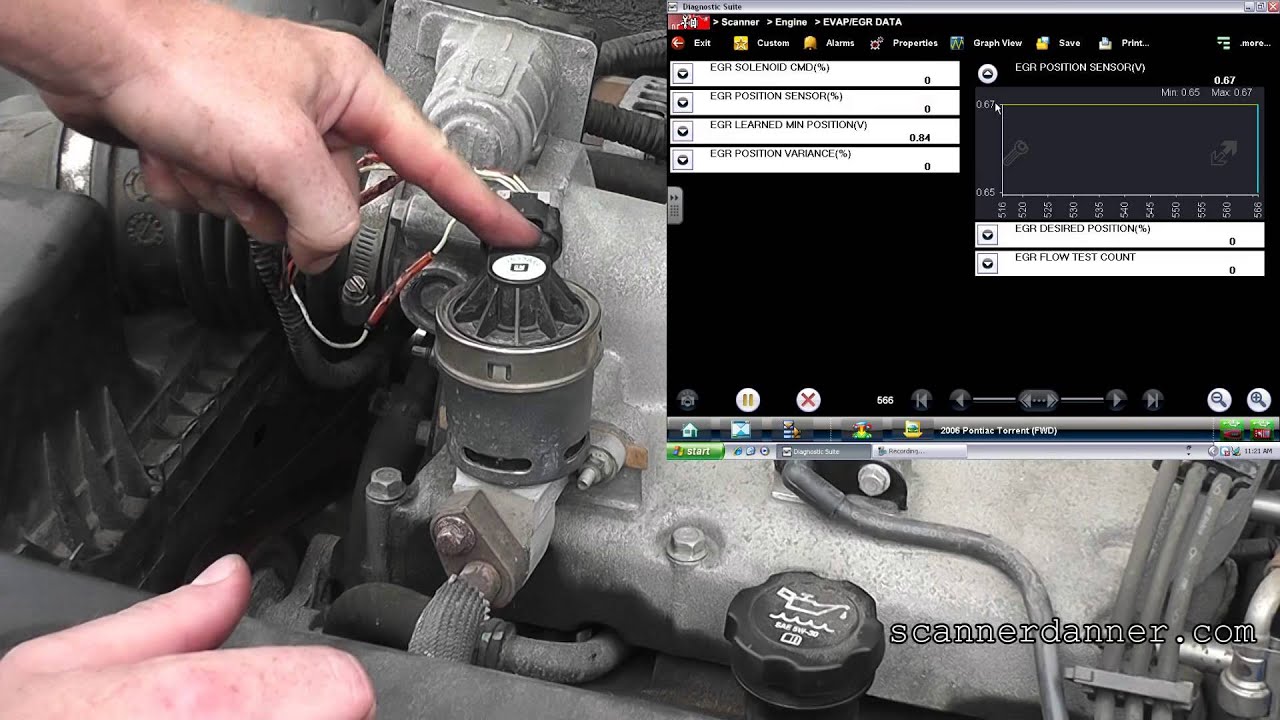 Pontiac Torrent (stalling, O2 and EGR codes)