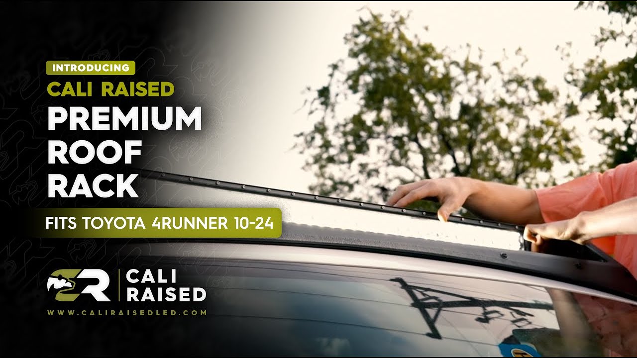 Introducing the New Cali Raised LED 4Runner Roof Rack