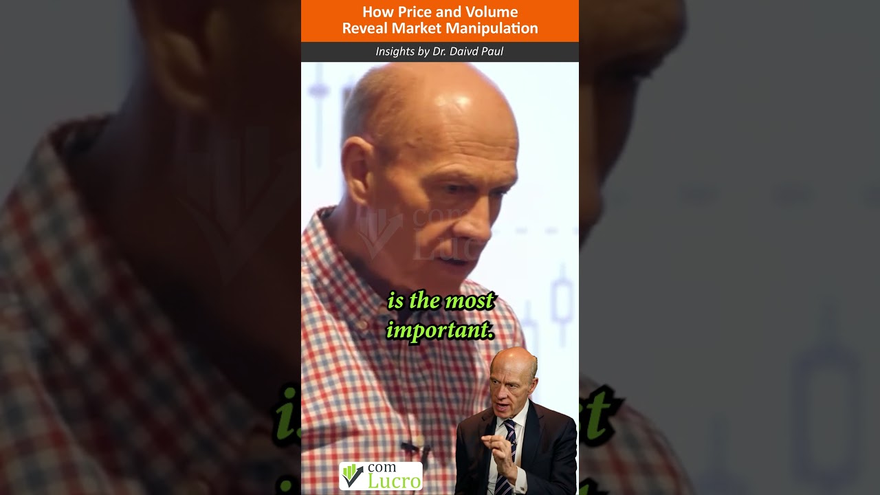 Dr. David Paul: How Price and Volume Reveal Market Manipulation 📊