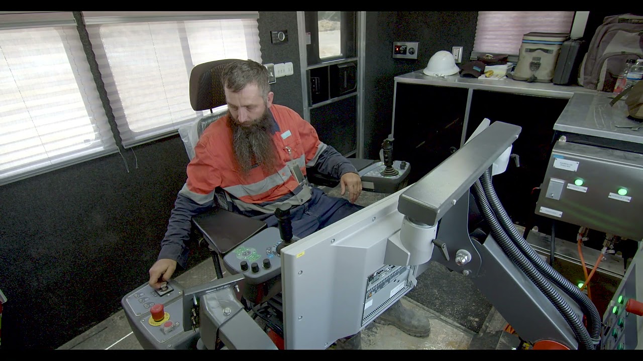 Sandvik DR410i Rotary drill rig - Remote Operation