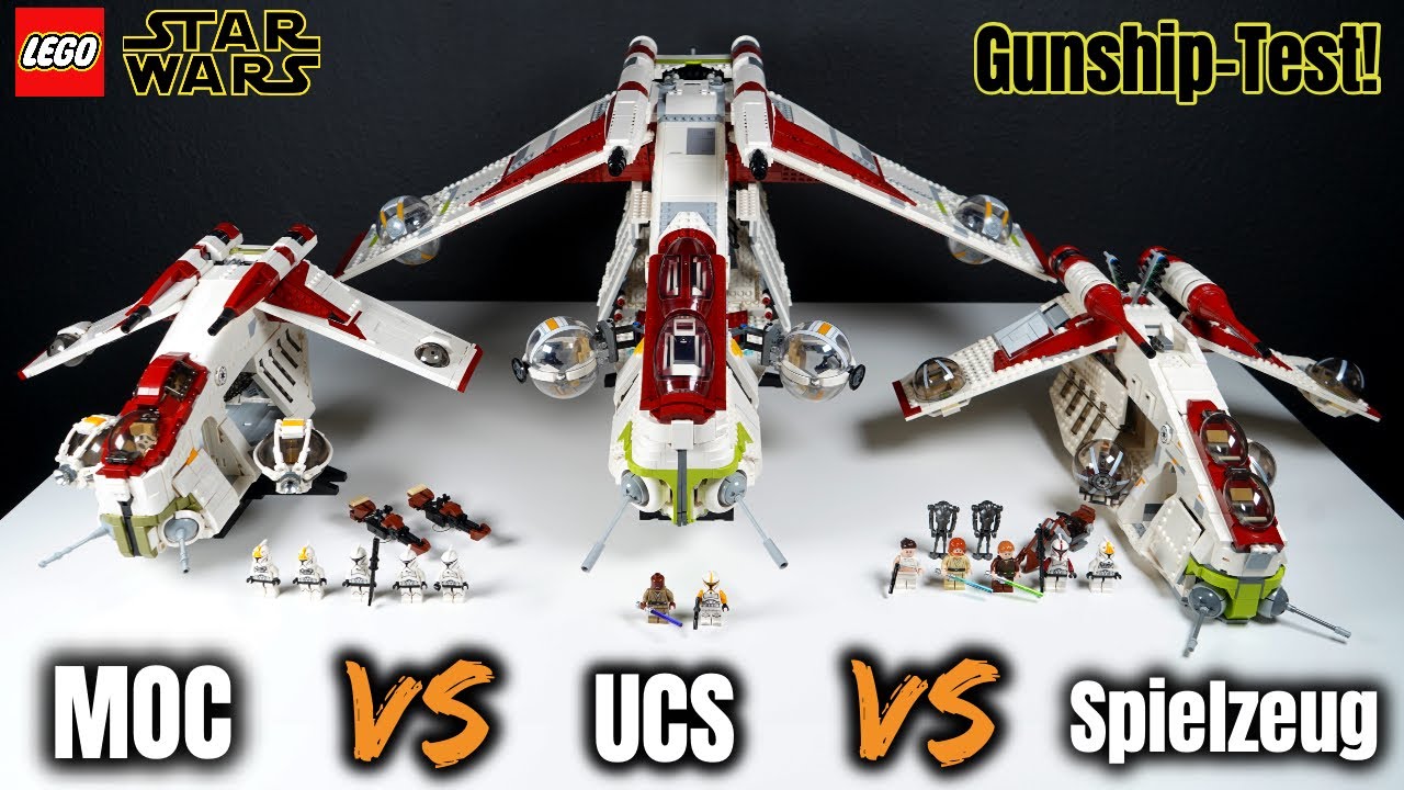 Какой боевой вертолет купить? | Сравнение LEGO Star Wars: MOC vs UCS vs Playset!