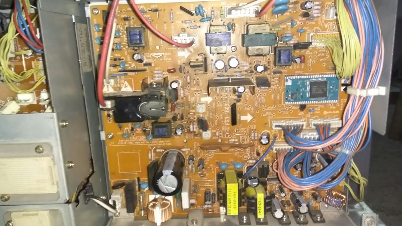 How to Remove Power Supply Board & HVP Board in Canon IR3300 | FG3-1603