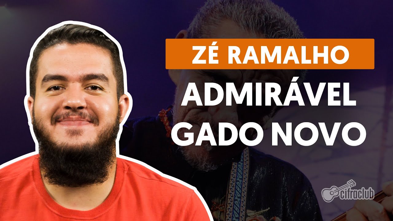 Admirável Gado Novo - Zé Ramalho (aula de violão)