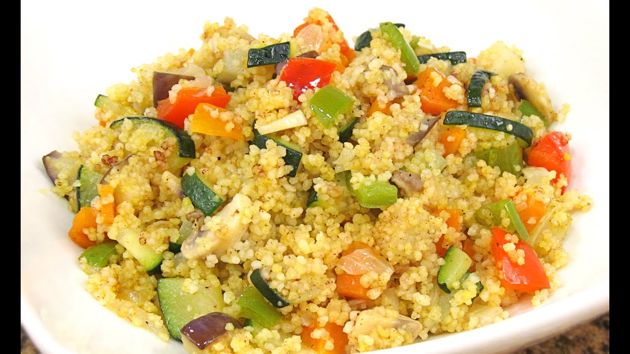Cous cous con Verduras | Receta Fácil y Rápida!!