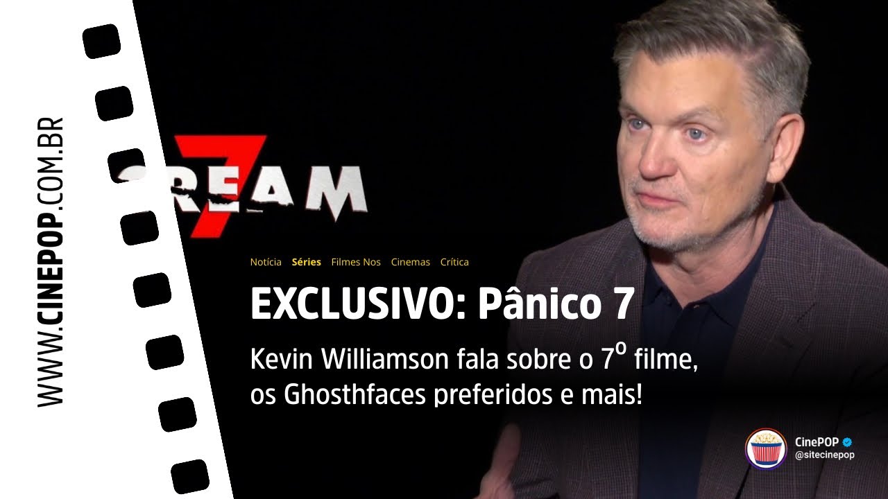 Pânico 7: Kevin Williamson fala sobre o 7º filme, os Ghosthfaces preferidos, sequências [EXCLUSIVO]