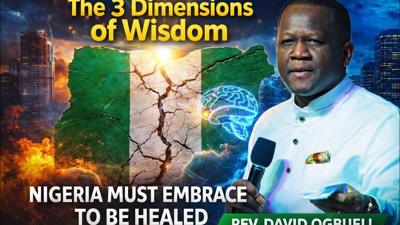 THE 3 DIMENSIONS OF WISDOM NIGERIA MUST EMBRACE TO BE HEALED || DOMINION MANDATE|| REV DAVID OGBUELI