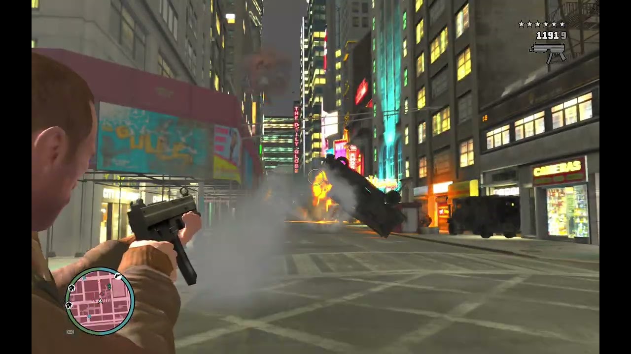 GTA IV 6 Star Wanted Level Rampage Crazy Ultimate Chaos Battle Storming and more with mods