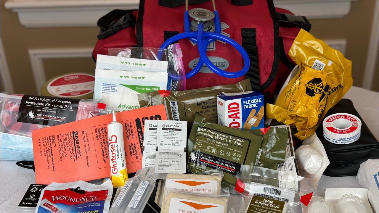 Emergency First Aid Kit - MUST HAVE’S!