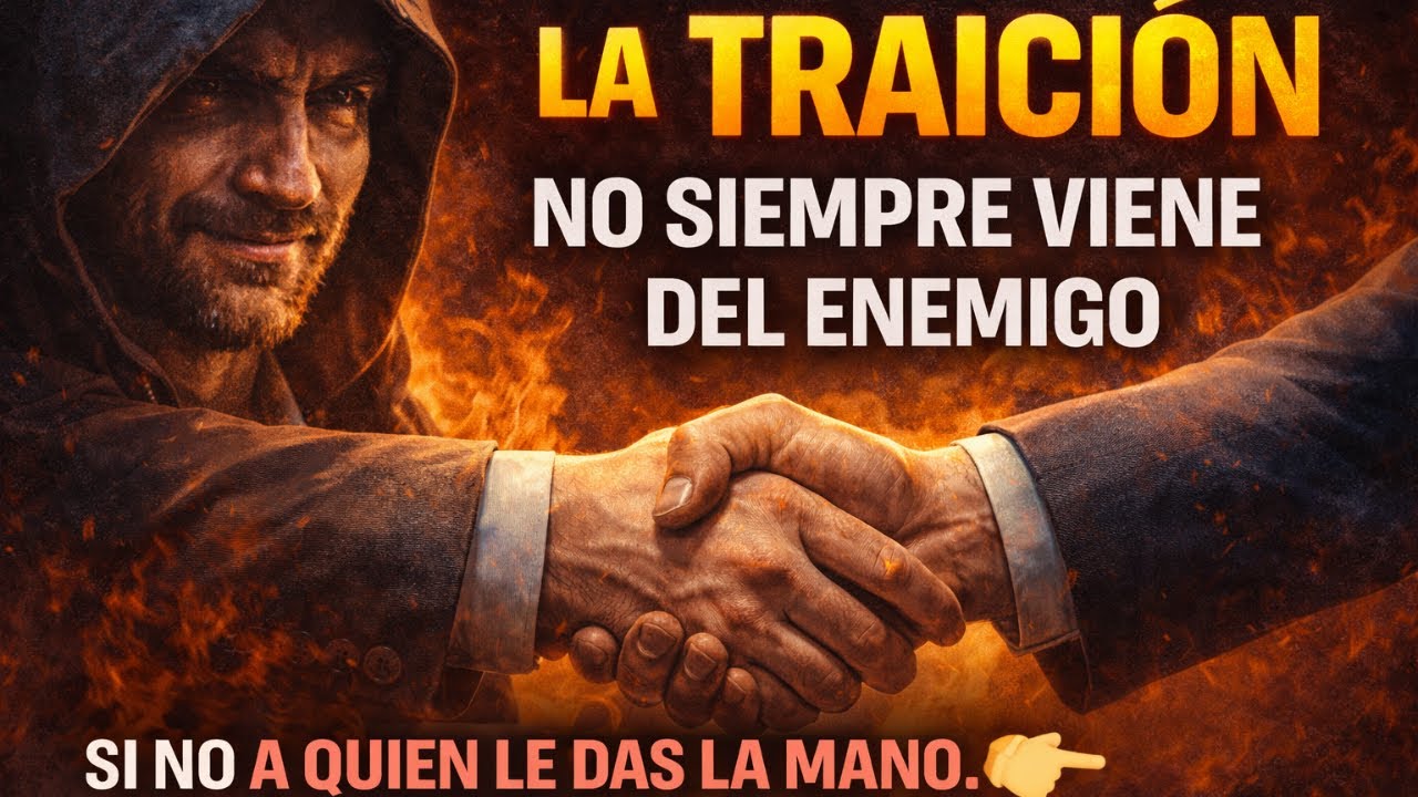 👀 la TRAICION no siempre viene del enemigo SI NO A quien le das la mano #motivacion