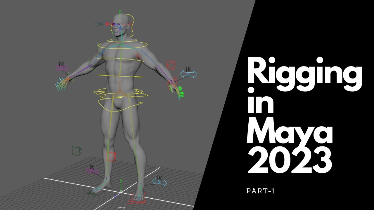 MAYA RIGGING: RIGGING TUTORIAL IN HINDI  ( basic introduction )