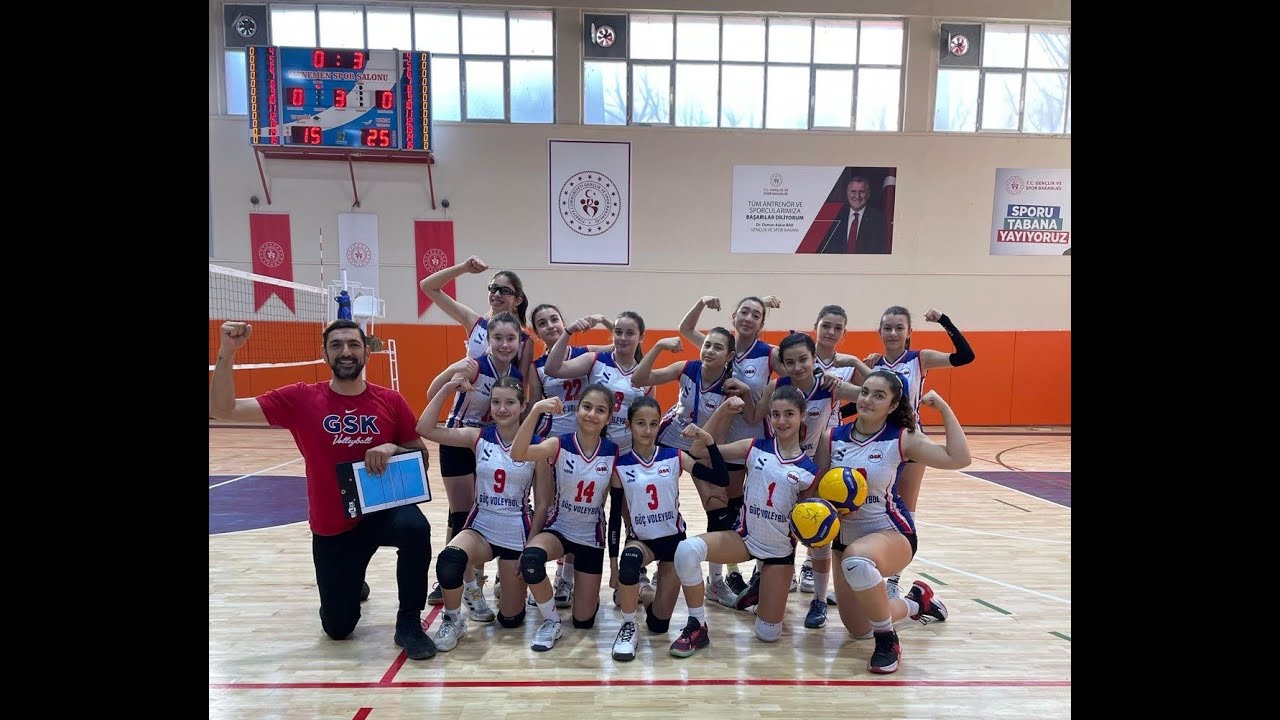 İzmir Ligi Midi Kızlar  V.GÜÇ SPOR = 3   BETA = 0