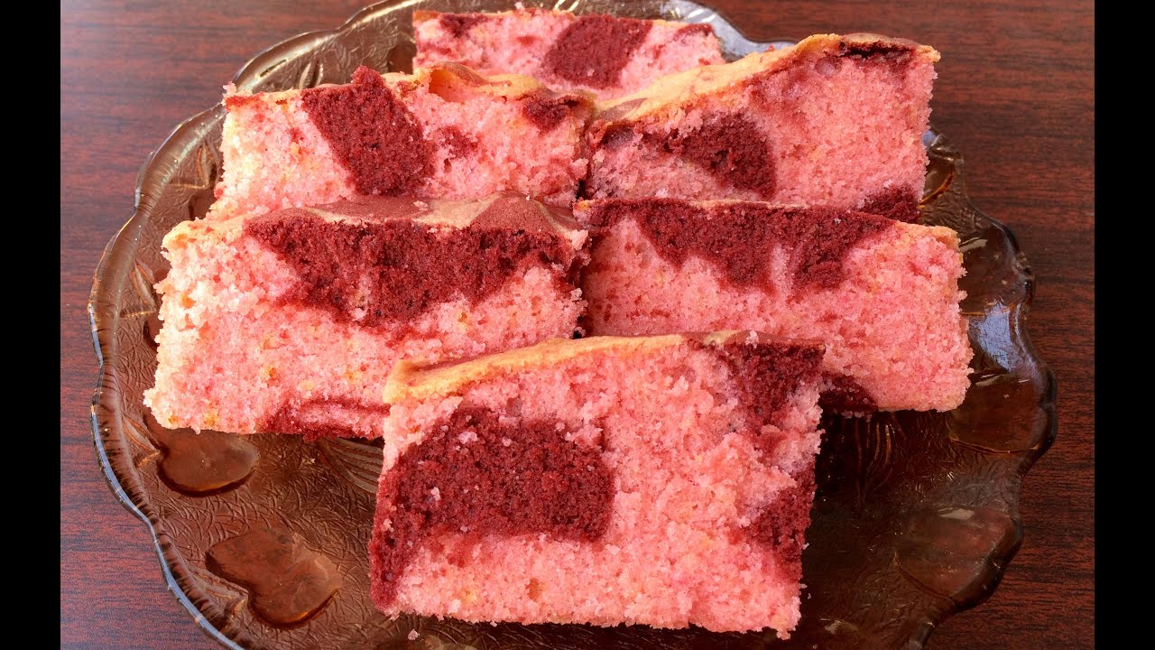 Pink Marble Cake